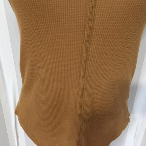 Anthropologie We the Free Tan Ribbed Halter Tank Top - Picture 6 of 14